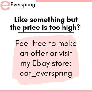 Feel free to make an offer or visit my eBay store!